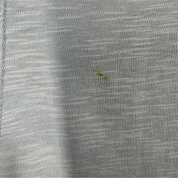 J. Jill Light Blue Pima Seamed Elbow Sleeve Tunic Top - Picture 6 of 9